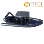 760 Black Patrol Inflatable Boat For Water Sport